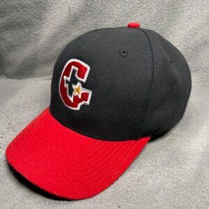 Rare Richardson Houston Gamblers USFL Hat Pro 514 Red and Black Adjustable Back